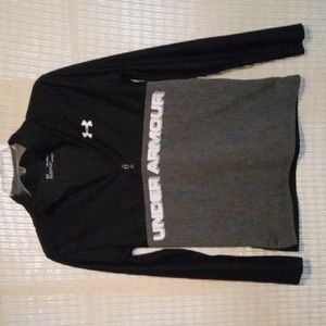Under Armour, youth XL, black and grey